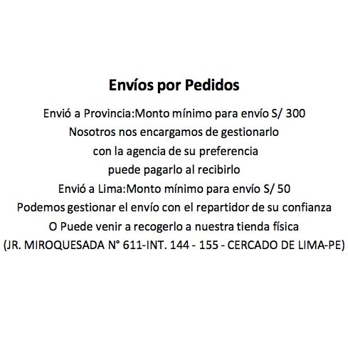 Envíos por Pedidos